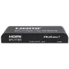 Qoltec 51797 Aktywny Rozdzielacz HDMI 2 x HDMI 4K x 2K | 6Gb/s | 60Hz