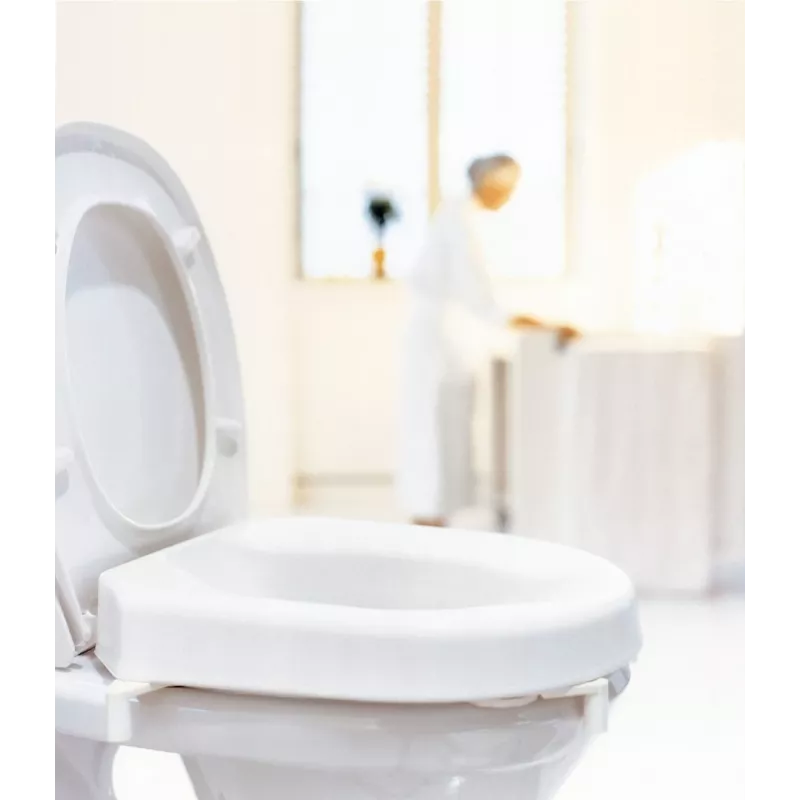 Etac Hi-Loo podwyższona nakładka na sedes z pokrywą, 10 cm