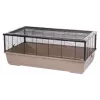 Klatka dla gryzoni INTER ZOO Bernie mokka 100 x 54 x 39 cm metal, mokka