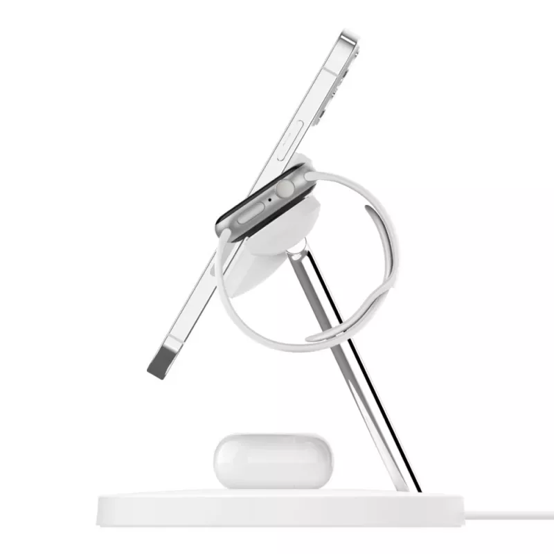 Belkin WIZ017vfWH Słuchawki Bezprzewodowe Szybkie Ładowanie Wewnętrzne AC Białe