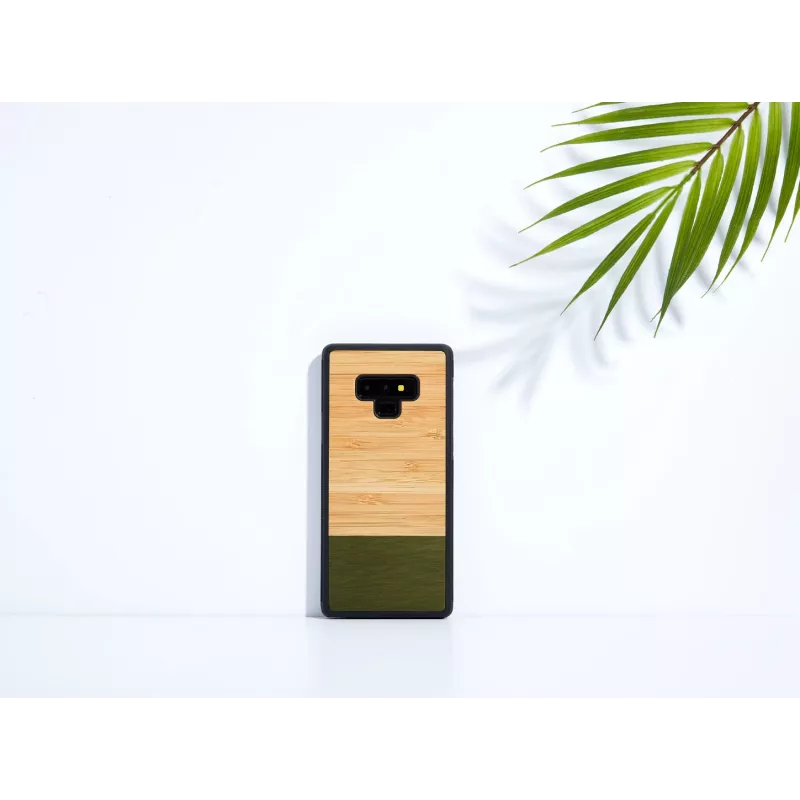 Etui na smartfon man and wood do Samsung Galaxy Note 9 — bambusowy las czarny