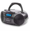 Przenośny zestaw stereo Aiwa BBTC-550BK Cyfrowy 6 W FM PLL Czarny