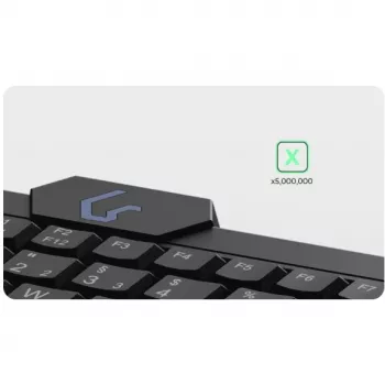 KeySonic KSK-3210ELU (DE) klawiatura Dom USB QWERTZ niemiecki Czarny