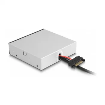 DeLOCK 64207 Hub USB 5000 Mbit/s Czarny Szary