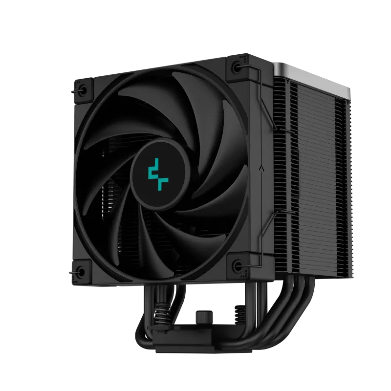 Chłodnica powietrza procesora DeepCool AK500 ZERO DARK 12 cm Czarny