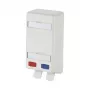 METZ CONNECT BTR E-DAT modul 8/8(8) APF - Installationskasten Netzwerkoberfläche - Pure White - 2 Ports (1309150102-E)