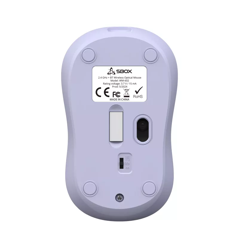 Sbox WM-602 fioletowy Wireless