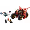 Zestaw LEGO Ninja Combat Vehicle 71844 — NINJAGO, 561 elementów, 6 minifigurek, ruchome części, 140×240×220 mm
