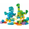 Zabawka konstrukcyjna LEGO DUPLO 10451 Dinozaury na kółkach zestaw 3-w-1, 108 elementów, wiek 3+, wysokość 220 mm