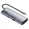 Hub USB-C Tellur TLL321061 z PD 3.0 100W, wyjściem HDMI i 3× portami USB 3.0