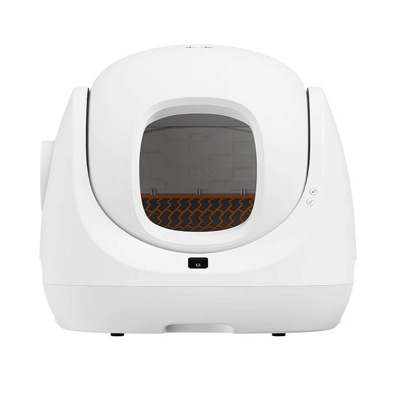 Samooczyszczająca się kuweta Catlink Baymax — Biała, 70 l, 599×533 mm