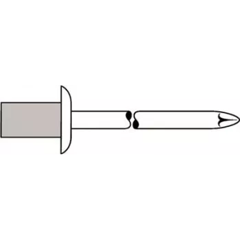 Nit zrywalny GESIPA 4×8,0 mm Al/A2 CAP Standard, 500 szt.