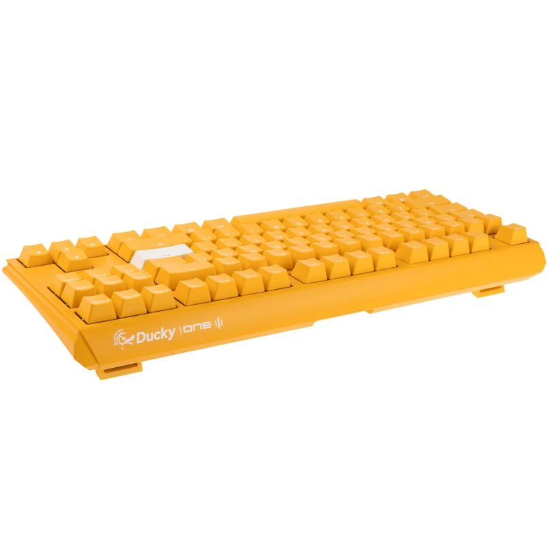Ducky One 3 TKL klawiatura Gaming USB QWERTY angielska żółta