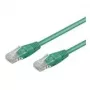 Wentronic Goobay CAT 5e kabel krosowy, U/UTP, Zielony, 15 m - CCA miedź Mix (68353)