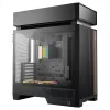 Obudowa komputera stacjonarnego DeepCool CL6600 Czarna — obsługuje zasilacze ATX/PS2/SFX/SFX-L, przednie wentylatory 140 mm, górne/tylne 120/140 mm, napędy 2,5/3,5 cala