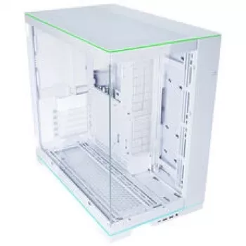 Lian Li O11 Dynamic EVO RGB PC-Enclosure Bundle + HydroShift II LCD-S 360TL AiO- Biały