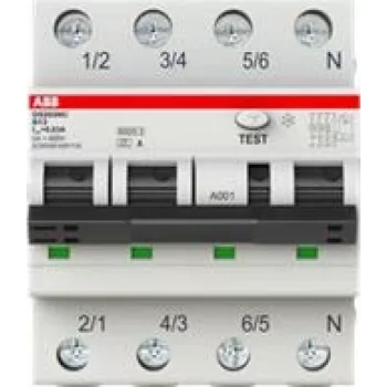Wyłącznik różnicowoprądowy z nadprądowym ABB DS203NCA-B20/03P+N DS203NC B20 A30 (2CSR256140R1205)