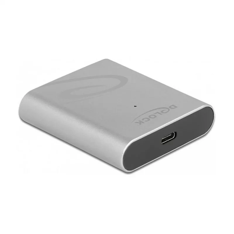 Czytnik kart DeLOCK 91751 USB 3.2 Gen 1 Type-C Srebrny
