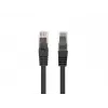 Kabel sieciowy LANBERG PCU6-10CU-0025-BK Cat6 F/UTP RJ-45 0,25 m Czarny