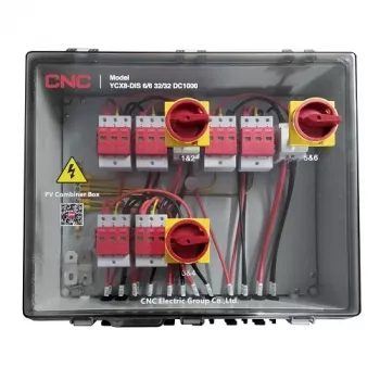 Skrzynka przyłączeniowa PV CNC NV822324 DC 6 wejść-6 wyjść IP66