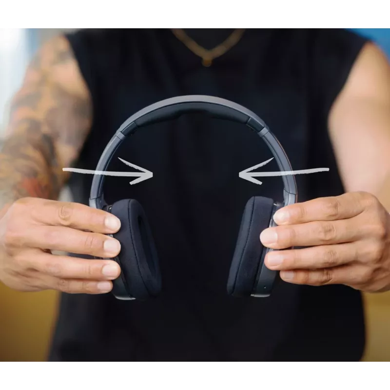 Słuchawki Skullcandy Crusher 540 Active — przewodowe i bezprzewodowe Bluetooth, USB-C, pałąk na głowę, 20–20000 Hz