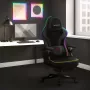 Fotel gamingowy huzaro HZ-FORCE 4.6 RGB Czarny Mesh — ergonomiczny, regulacja wysokości, podświetlenie RGB, tapicerka materiałowa, maks. 130 kg