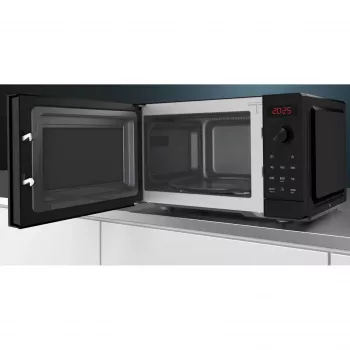 Kuchenka mikrofalowa Siemens iQ300 FF023LMB2 Czarna Solo Mikrofalowa Wolnostojąca 20 L 800 W