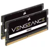 SO-DIMM 64 GB DDR5-4800 (2x 32 GB) Dual-Kit, Memory Czarny, CMSX64GX5M2A4800C40, Vengeance