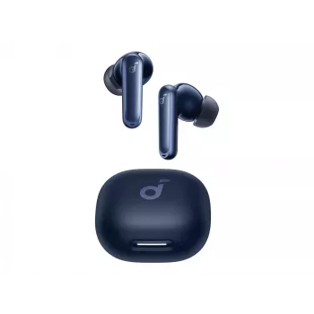 Zestaw słuchawkowy Soundcore P40i bezprzewodowy Bluetooth douszny do rozmów, muzyki i sportu, niebieski