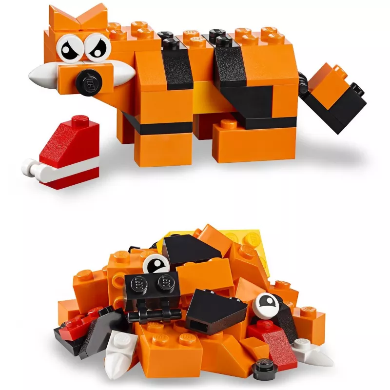 LEGO 10696 Classic Medium Creative Brick Box – Łatwe przechowywanie zabawek, kolorowe klocki, zestaw konstrukcyjny dla dzieci, chłopców i dziewczynek w wieku 4+ lat