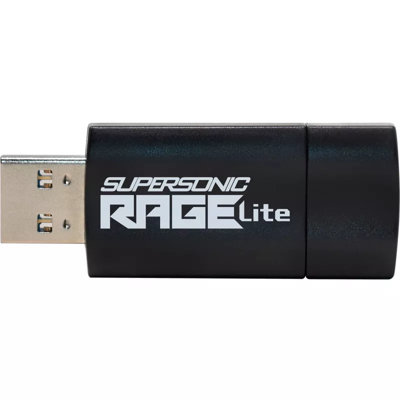 Pendrive PATRIOT Rage Lite 512GB 120 MB/S USB 3.2 wysuwany Czarny (PEF512GRLB32U)