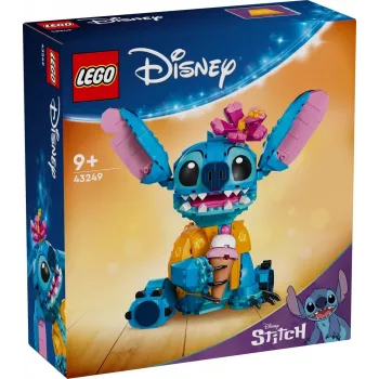 LEGO | Disney Stitch Zestaw do budowania dla dzieci z lodami w rożku 43249