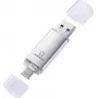 Renkforce RF-USBOS-220 pamięć USB 32 GB srebrna RF-6684362 USB-A, USB-C® (RF-6684362)