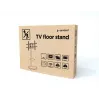 Wolnostojący stojak pod telewizor GEMBIRD TVS-86TR-01-W do telewizorów 37–86 cali, biały, obrotowy i z regulacją nachylenia, VESA 200x200–600x400, maks. obciążenie 50 kg