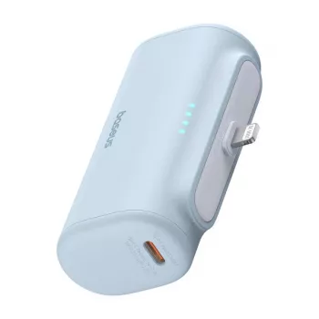 Przenośna ładowarka Baseus Compact IP 5000mAh 20W (niebieska)