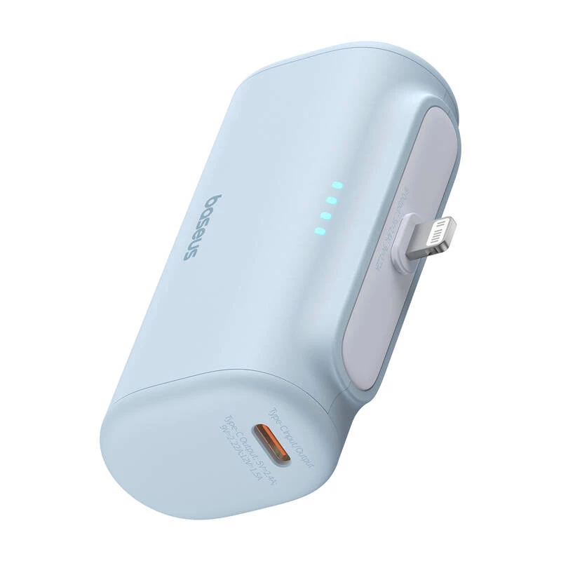 Przenośna ładowarka Baseus Compact IP 5000mAh 20W (niebieska)