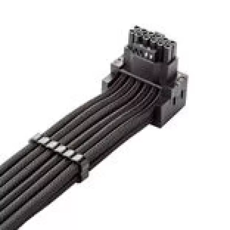 Przedłużacz zasilania PCIe CableMod C-Series Pro Variant A 90° 16-pin na 2×8-pin czarny