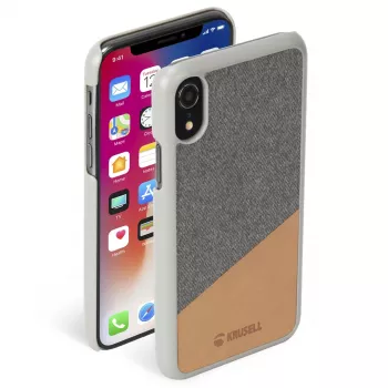 Cover Krusell Tanum iPhone XR 15.5 cm (6.1 inch) Beżowy