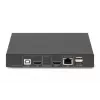DIGITUS DS-12901 - Przełącznik KVM/Audio/USB - 4K 30 Hz, wejście USB-C/USB/HDMI, wyjście HDMI, sieć