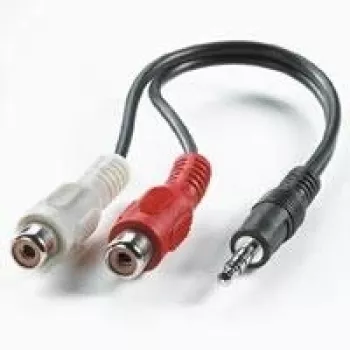 Kabel 3,5 mm (M) - Cinch (2x M) VALUE 0,2 m
