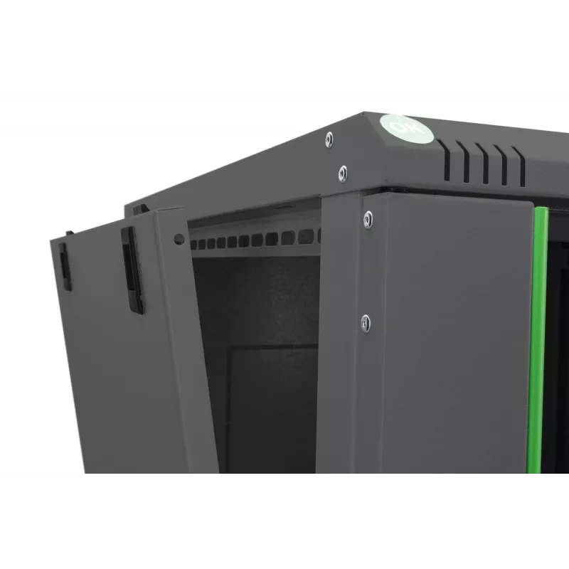 Szafa rack naścienna Digitus DN-19 09-U-EC-SW