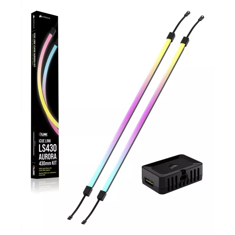 Lighting Node Kit CORSAIR iCUE LINK 430 mm CL-9011136-WW kontroler RGB długość kabla 430 mm