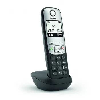 Gigaset A690HX Analogowy/DECT telefon z identyfikacją rozmówcy Czarny, Srebrny