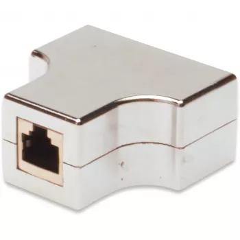 Kabel sieciowy Digitus CAT 5e RJ45 Modular Coupler Shielded szary