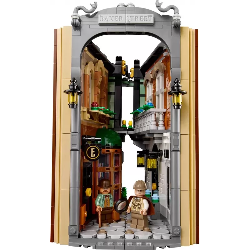 LEGO ICONS 10351 Sherlock Holmes: Zakątek książkowy