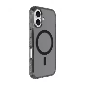 Cover LAUT CRYSTAL MATTER X for iPhone 16 Series Transparent Czarny