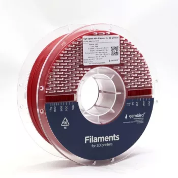 GEMBIRD ABS filament do druku 3D 1,75 mm Czerwony 1 kg