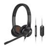 Creative 51EF0980AA000 Chat USB nauszny zestaw słuchawkowy przewodowy stereo czarny