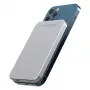 RealPower Powerbank PB-5000 MAG Srebrny 5.000mAh