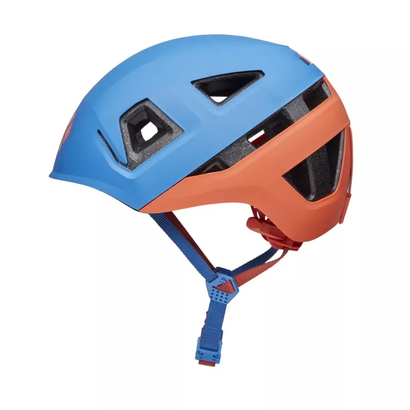 Kask wspinaczkowy dla dzieci Czarny Diamond Capitan Kid's - niebieski/persimmon